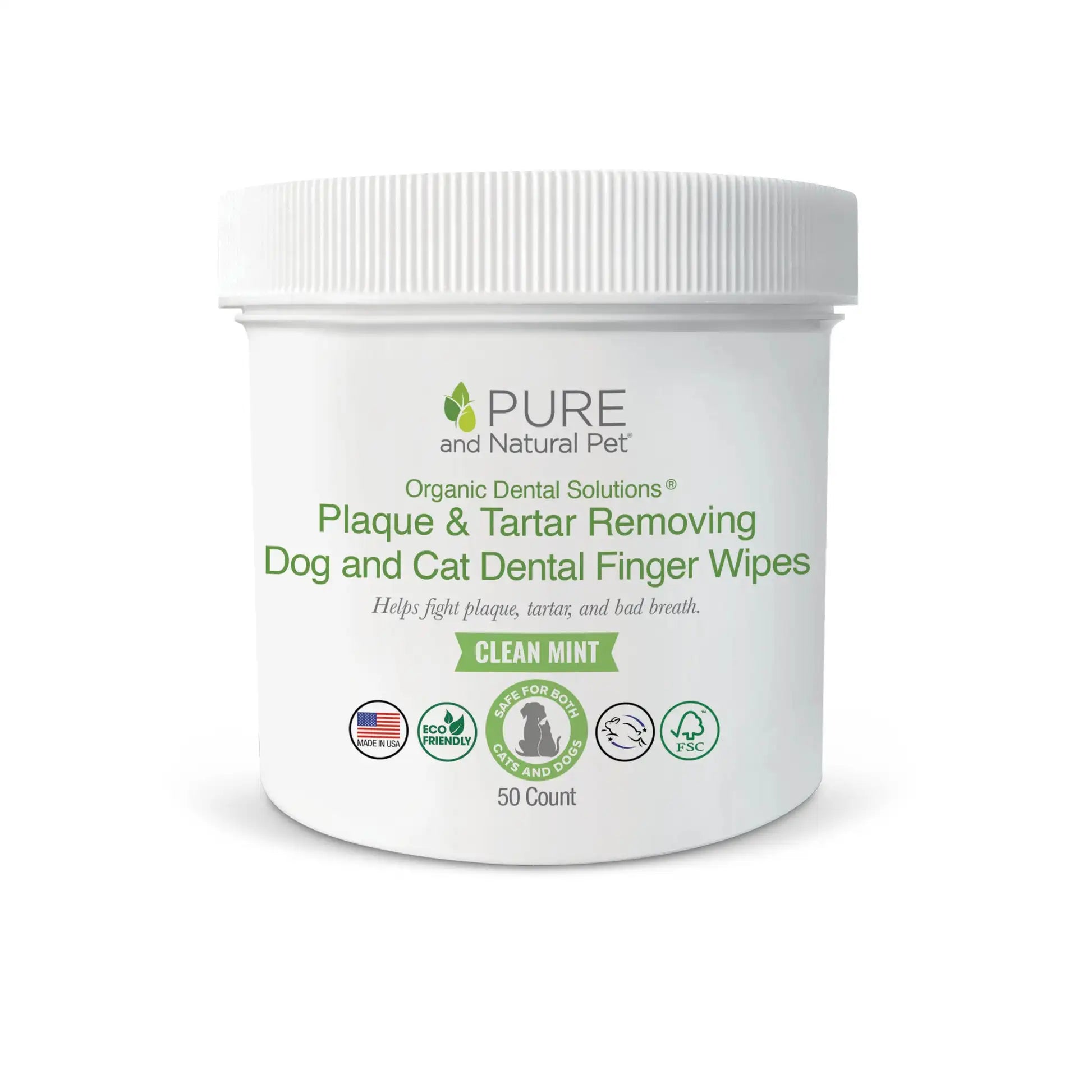 Pet Dental Finger Wipes