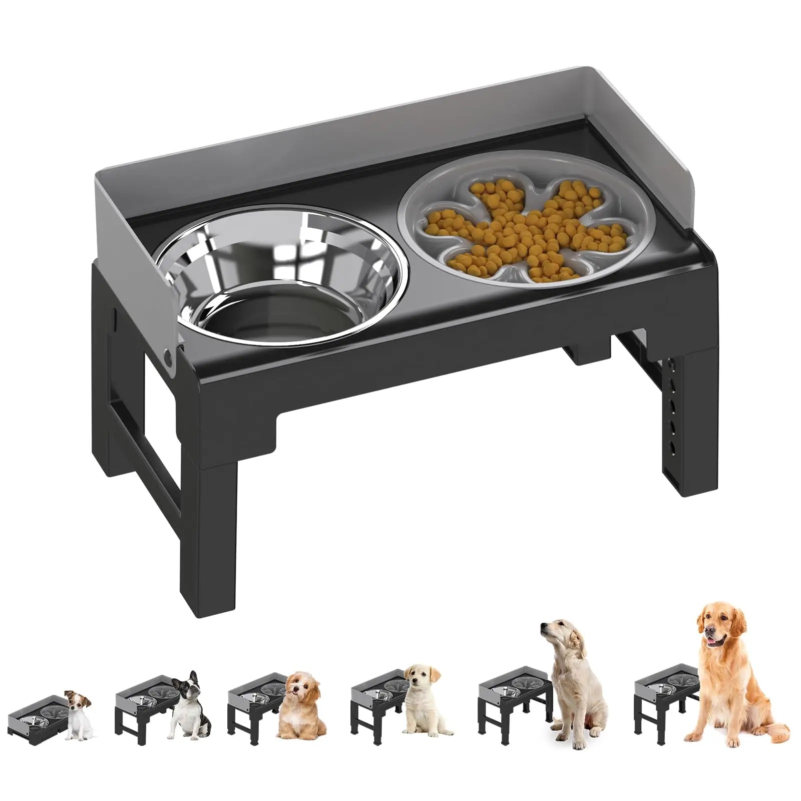 Spiral Slow Feeder Dog Bowl