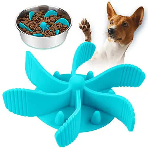 Spiral Slow Feeder Dog Bowl