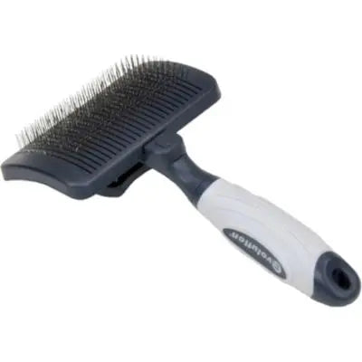 Self-Cleaning Slicker Brush